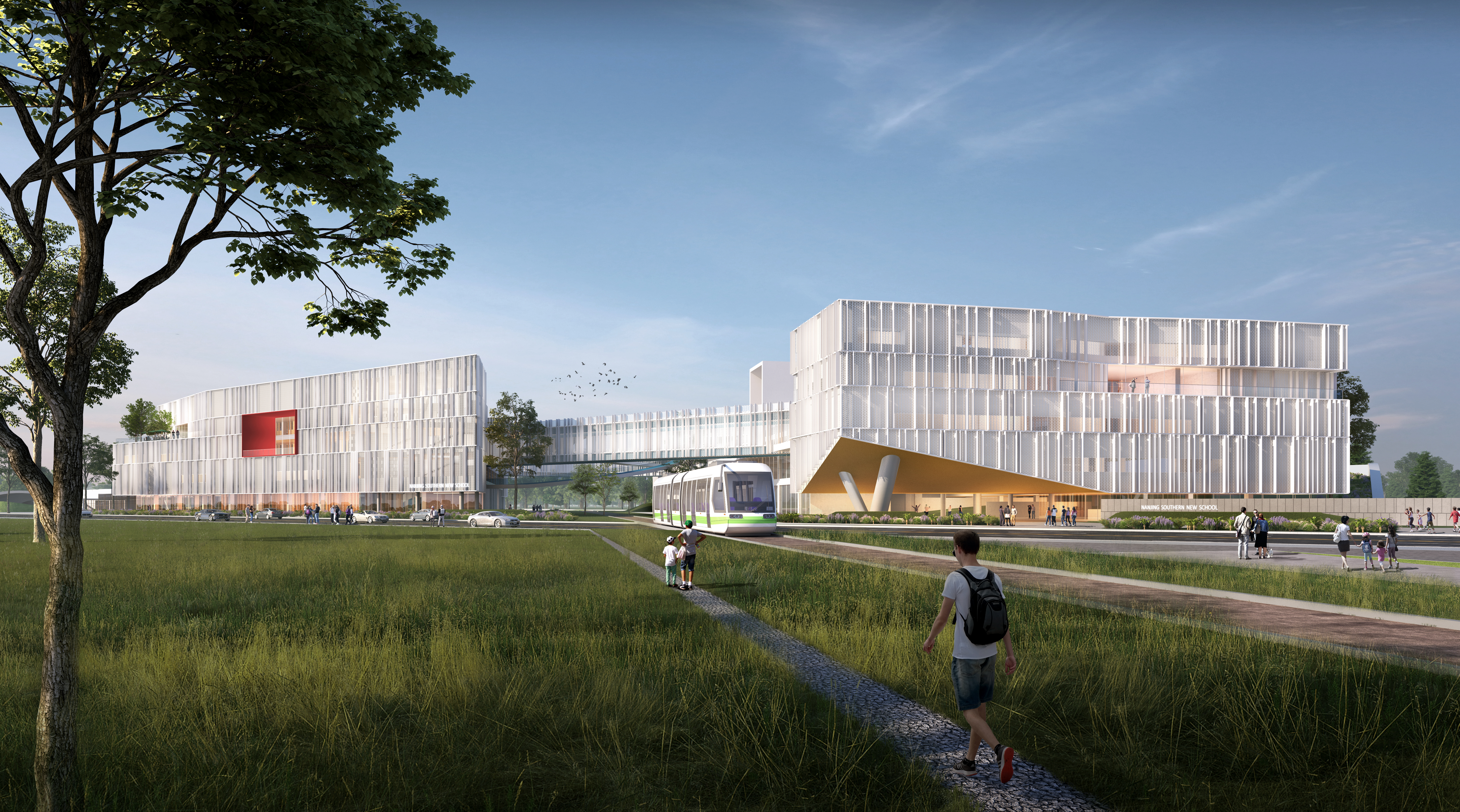 南京南部新城中小学